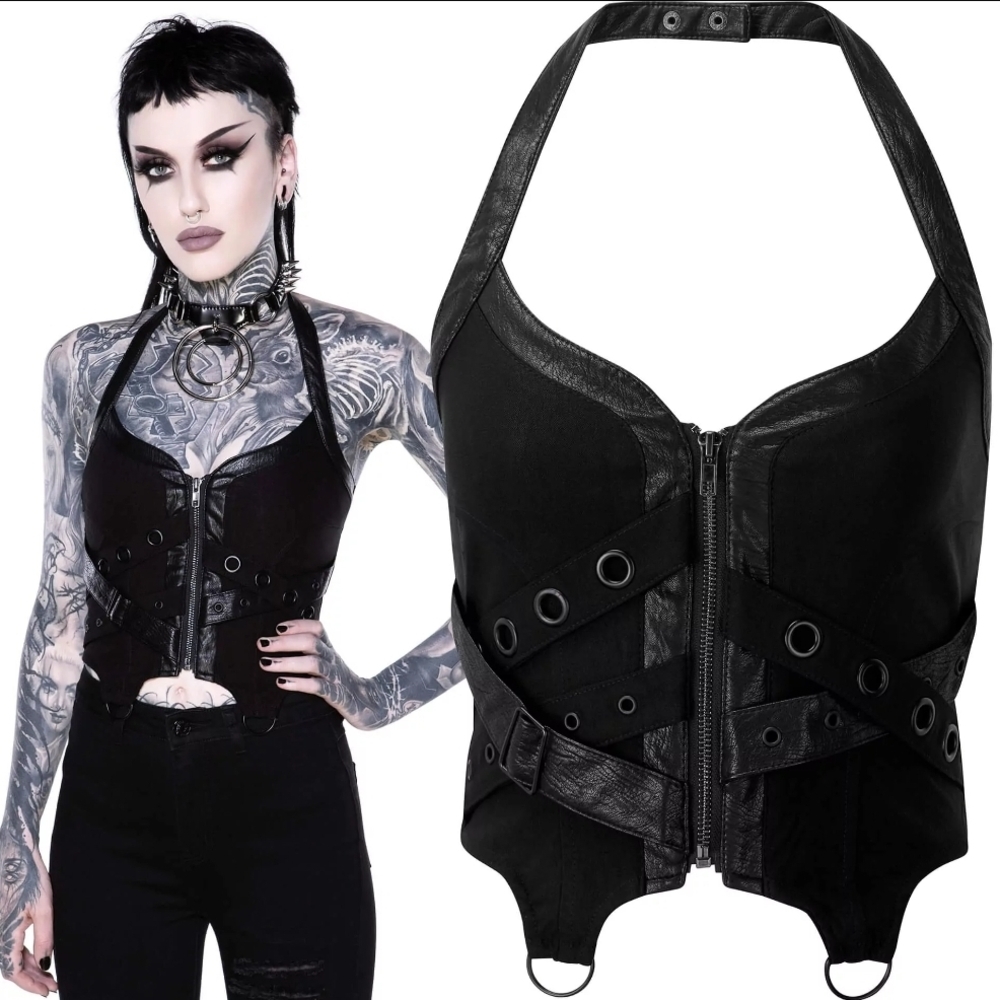 Killstar Cadaver Zip Top